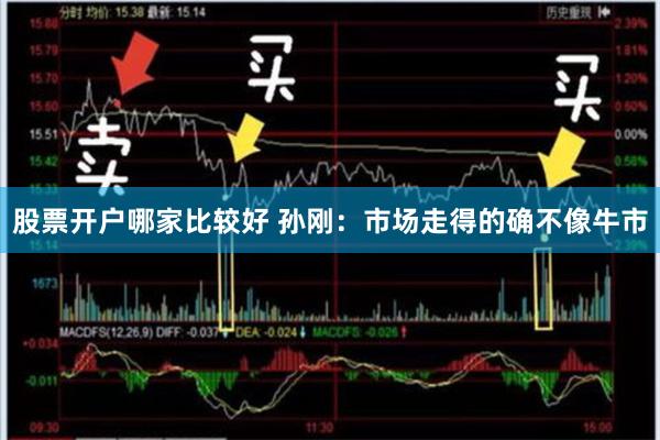 股票开户哪家比较好 孙刚：市场走得的确不像牛市