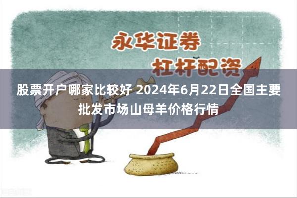 股票开户哪家比较好 2024年6月22日全国主要批发市场山母羊价格行情