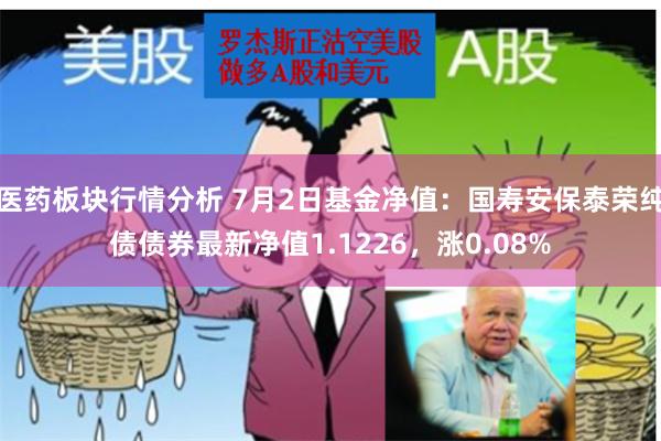 医药板块行情分析 7月2日基金净值：国寿安保泰荣纯债债券最新净值1.1226，涨0.08%