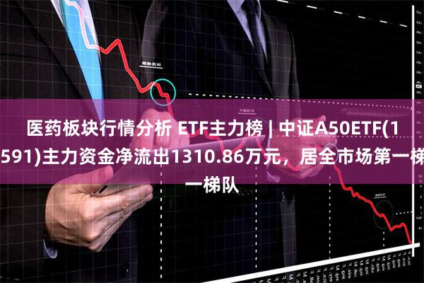 医药板块行情分析 ETF主力榜 | 中证A50ETF(159591)主力资金净流出1310.86万元，居全市场第一梯队